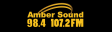Amber Sound 107.2FM Derbyshire  112x32 Logo