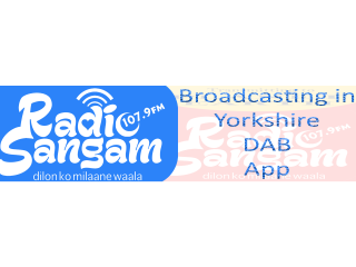 Radio Sangam The UKs most followed Asian Music Station 320x240 Logo